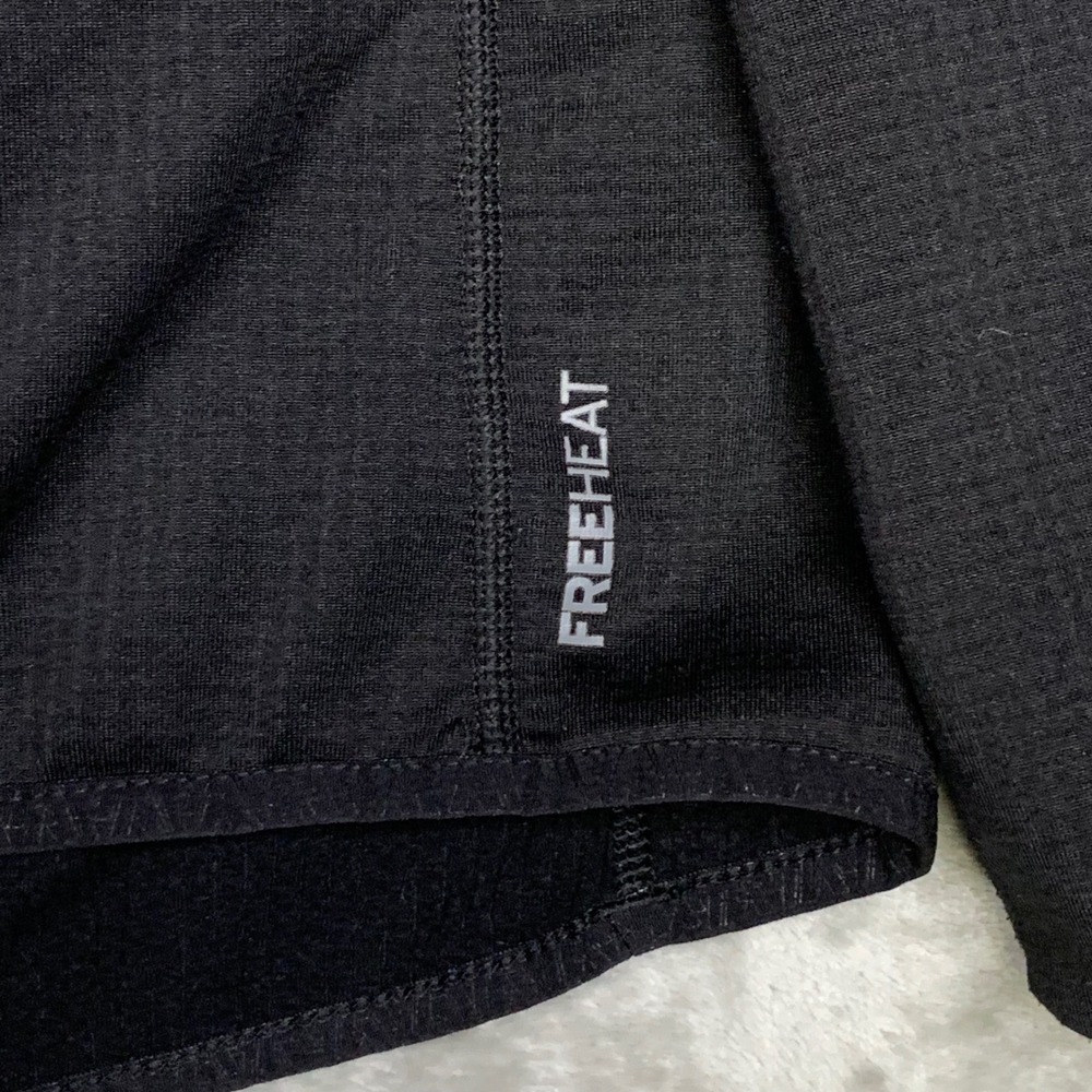 Eddie Bauer First Ascent Free Heat Women XL Grid Fleece 1/4 Zip Black Activewear - Picture 6 of 11